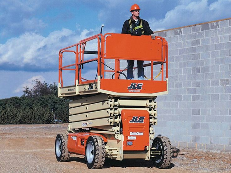 Electric and Rough Terrain Scissor Lifts - Stable Vertical Access Platform