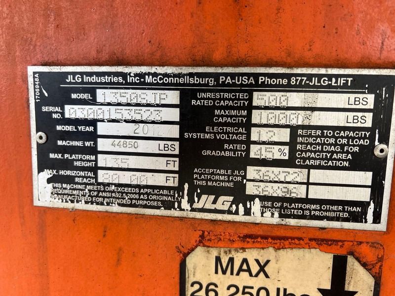 Sold - Articulated Boom Lift - View 2