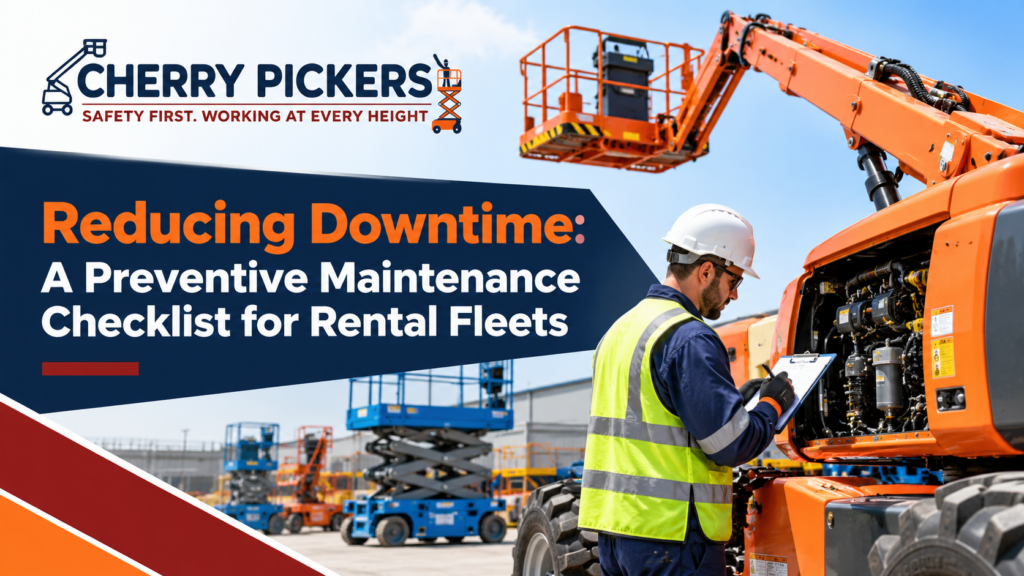 Cherry Pickers boom lift preventive maintenance inspection